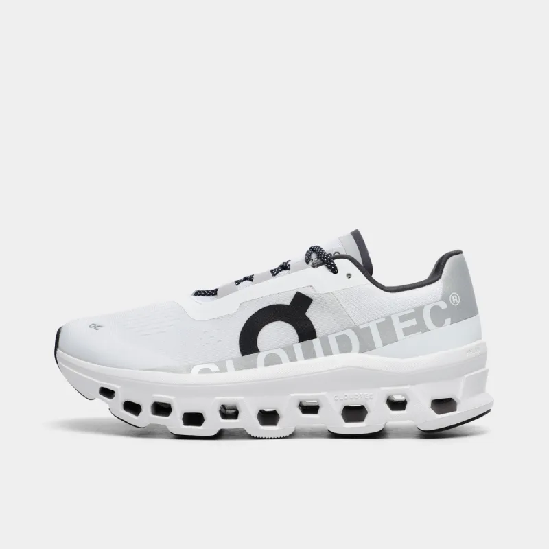 On Cloudmonster 1 / All White sold by JD Sports