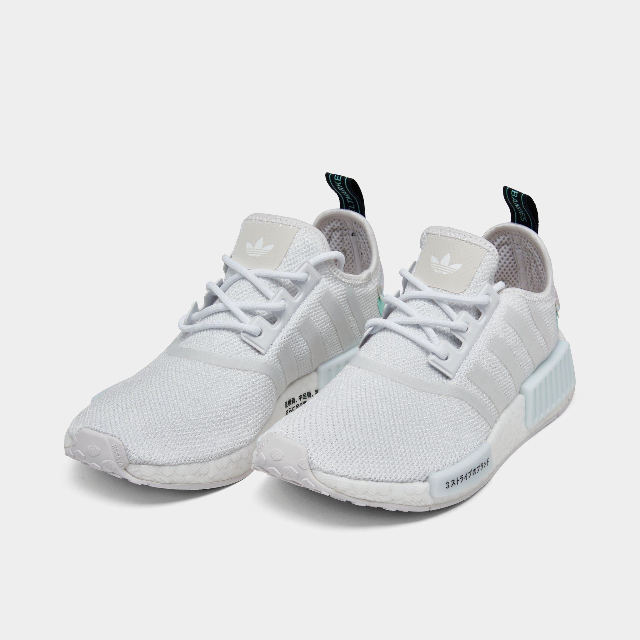 adidas Originals Women’s NMD_R1 Cloud White / Cloud White - Clear Mint sold by JD Sports product image thumbnail 2