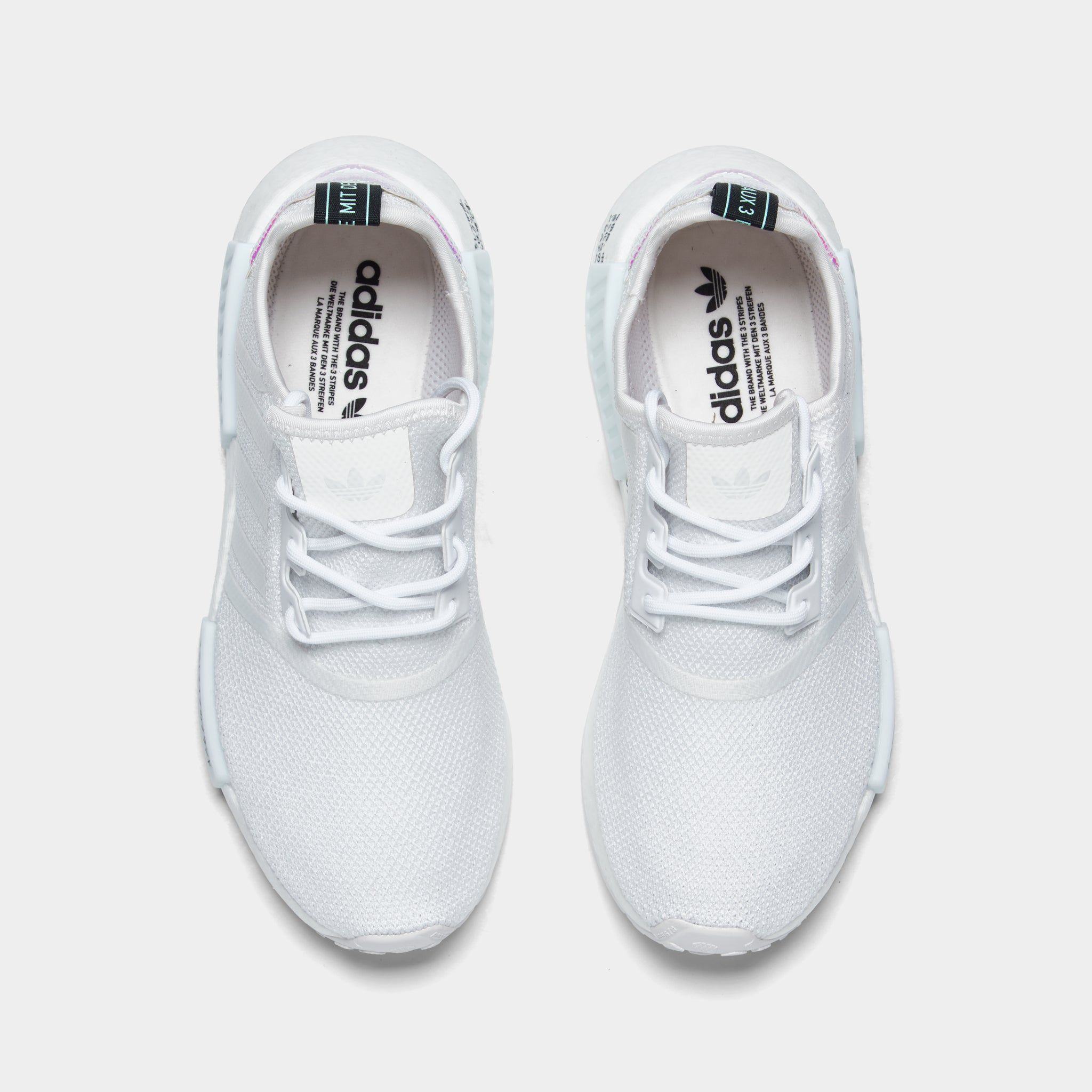 adidas Originals Women’s NMD_R1 Cloud White / Cloud White - Clear Mint sold by JD Sports product image thumbnail 5
