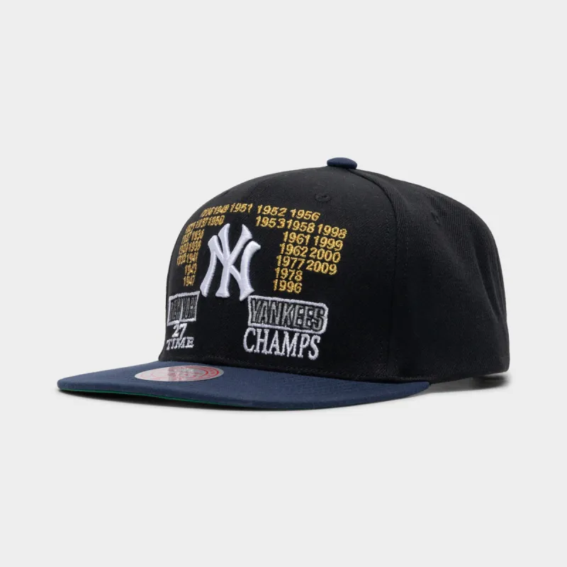Mitchell & Ness New York Yankees Champ is Here Snapback / Black sold by JD Sports