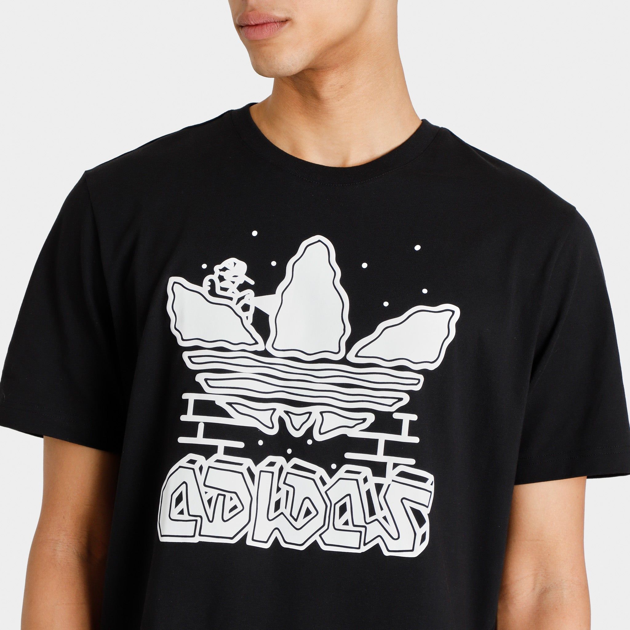 adidas Fuzi TS T-Shirt / Black sold by JD Sports product image thumbnail 2