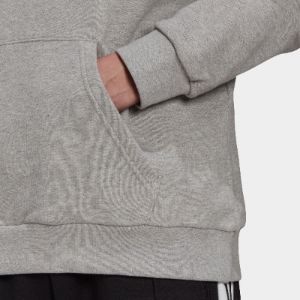 adidas Originals Classics Trefoil Pullover Hoodie Medium Grey Heather / White sold by JD Sports
