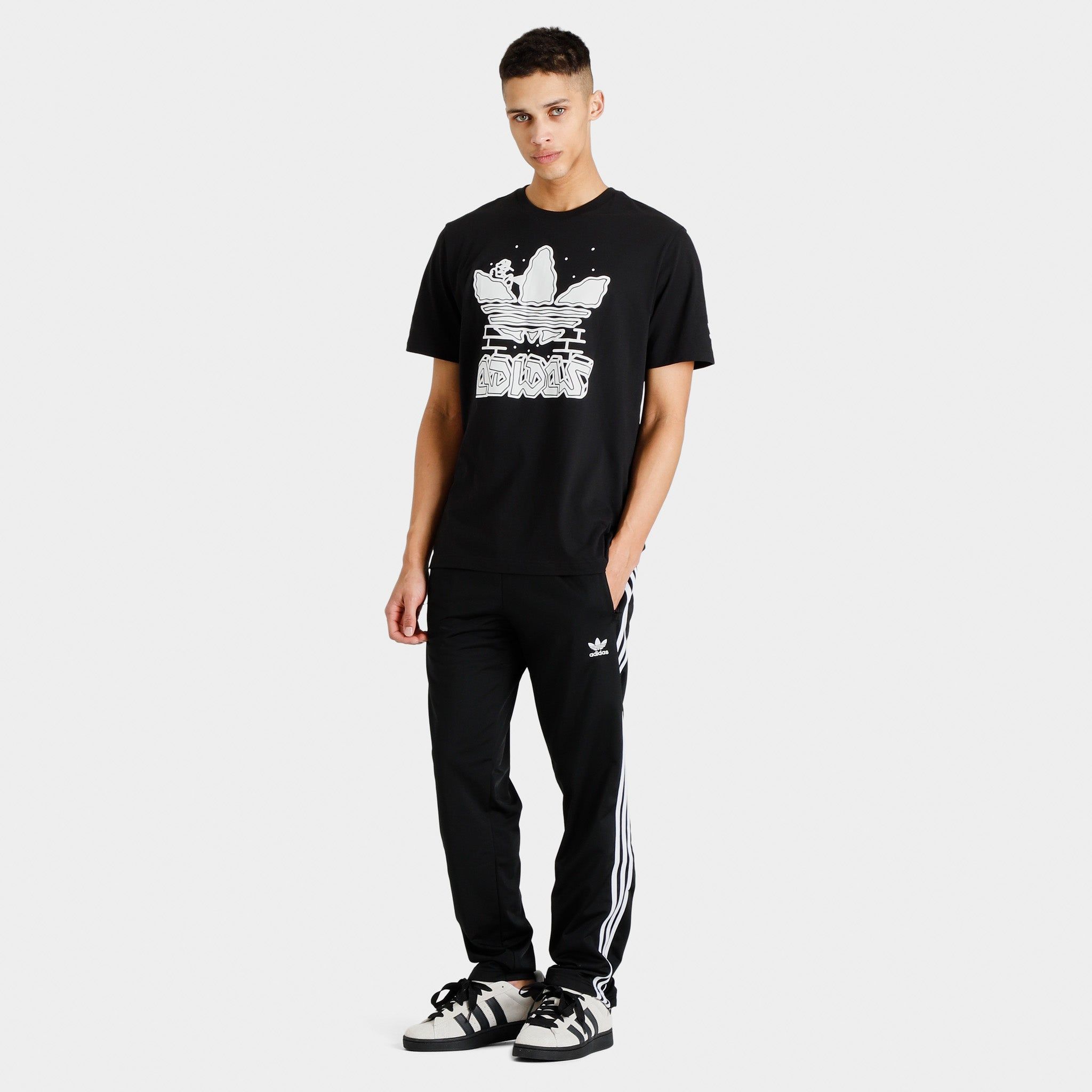 adidas Fuzi TS T-Shirt / Black sold by JD Sports product image thumbnail 3