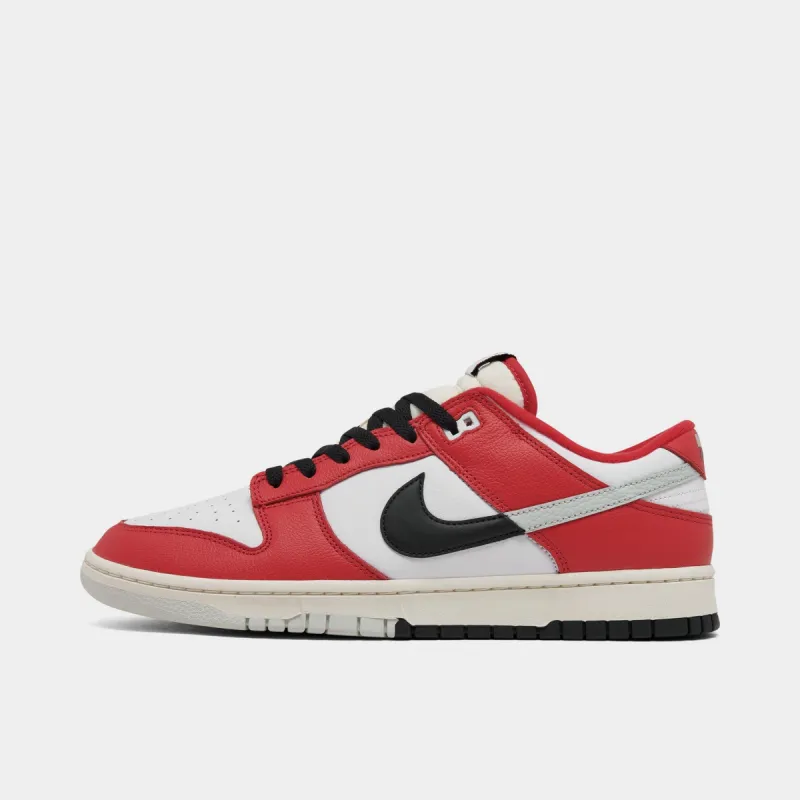 Nike Dunk Low Retro Premium University Red / Black - Light Silver sold by JD Sports