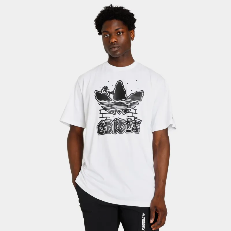 adidas Fuzi TS T-Shirt / White sold by JD Sports