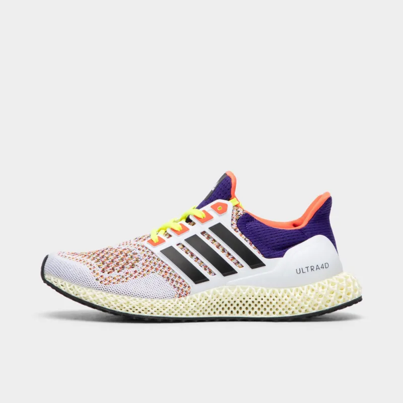 adidas Ultra 4D Cloud White / Core Black - Solar Red sold by JD Sports