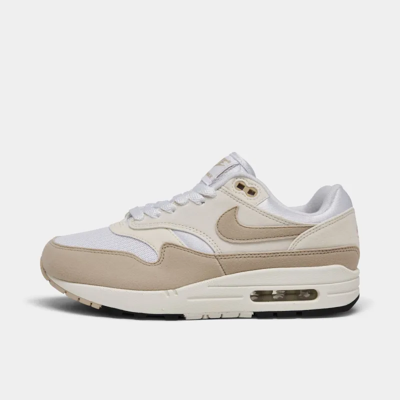 Nike Women's Air Max 1 Pale Ivory / Sanddrift - White sold by JD Sports