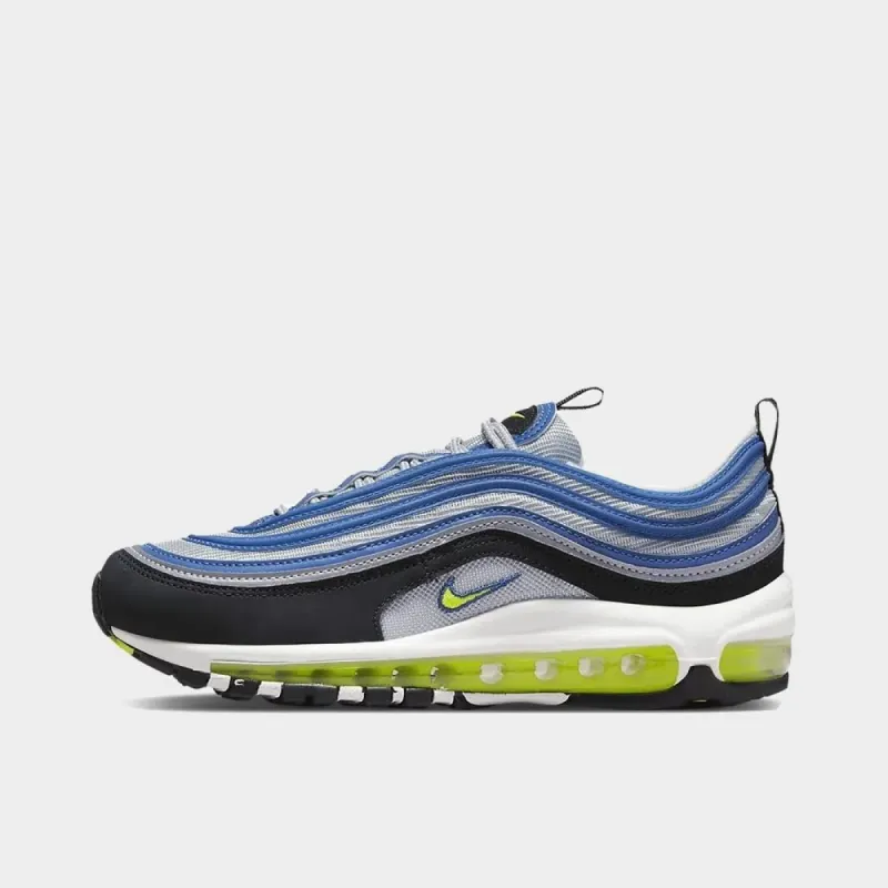 Nike Women's Air Max 97 OG Atlantic Blue / Voltage Yellow sold by JD Sports