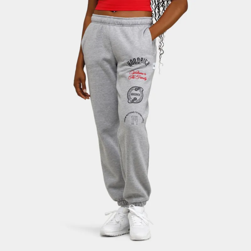 Hoodrich Women's OG Match Joggers Heather Grey / Black - Mars Red sold by JD Sports
