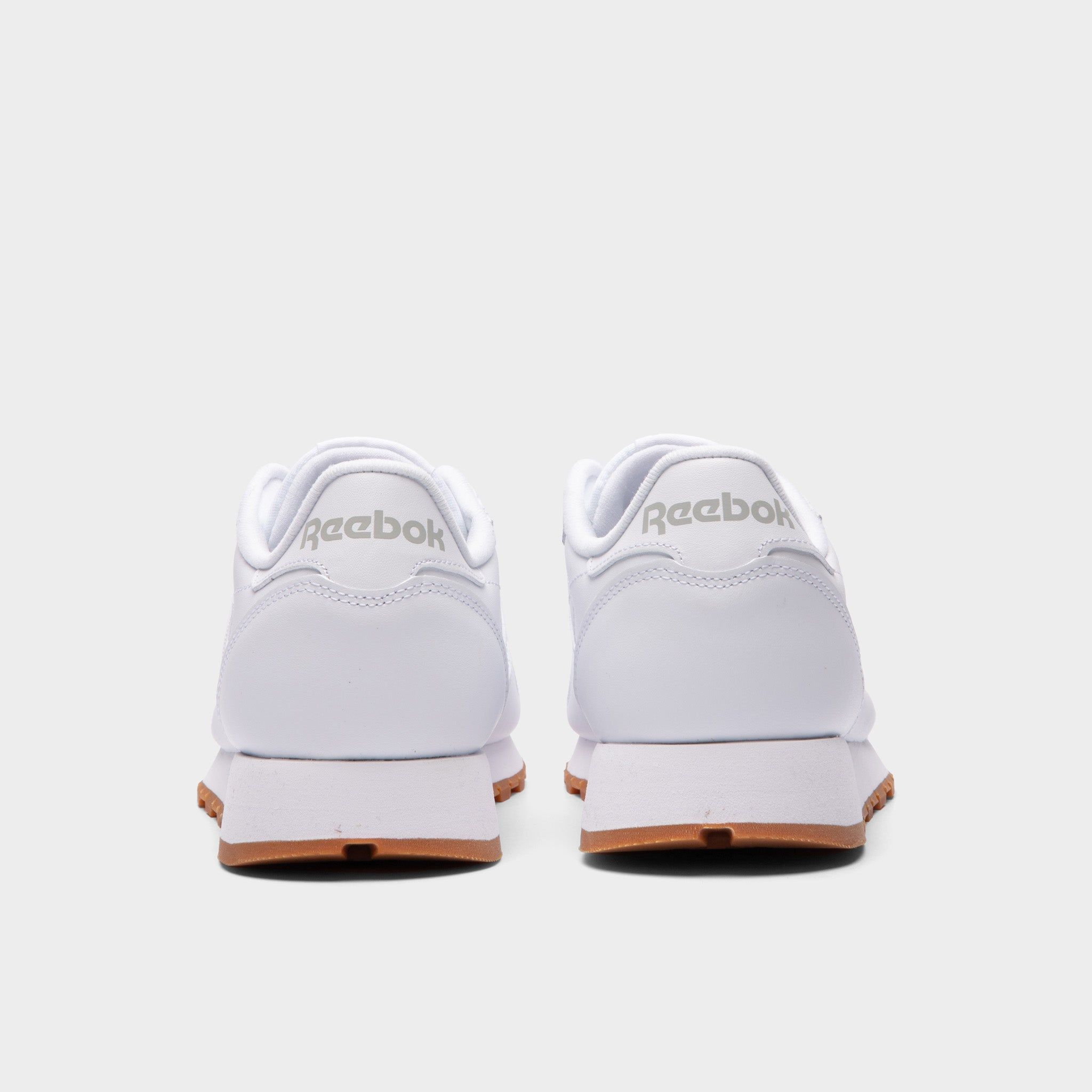 Reebok Classic Leather White / Pure Grey 3 - Rubber Gum sold by JD Sports product image thumbnail 4