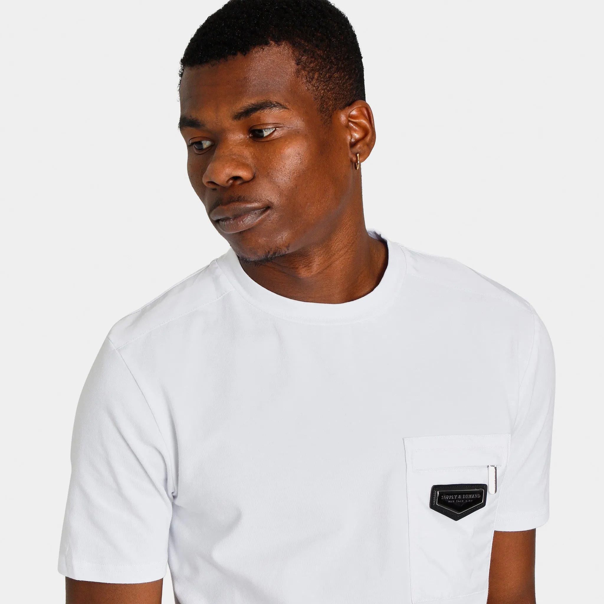 Supply & Demand Shift T-shirt / White sold by JD Sports product image thumbnail 4