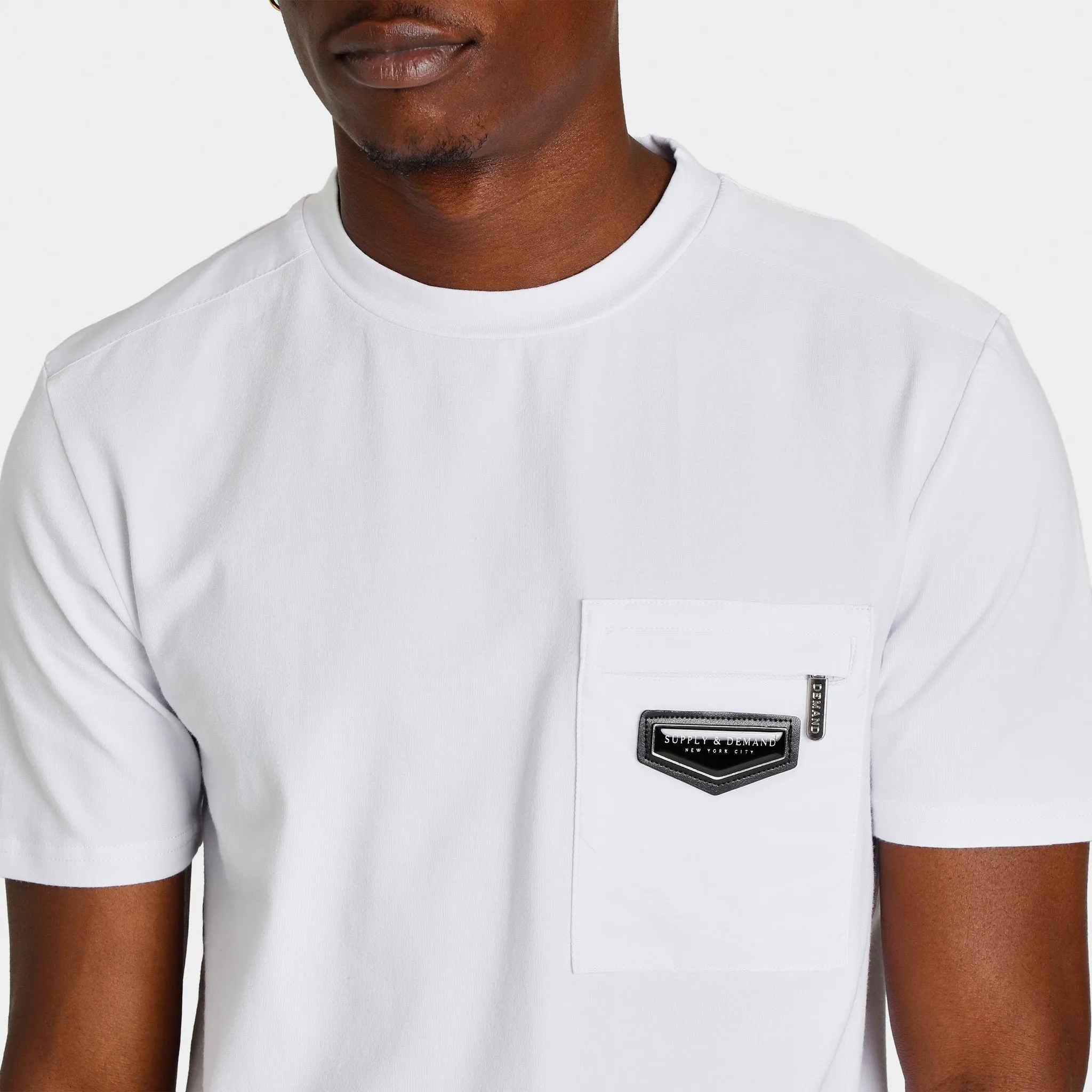 Supply & Demand Shift T-shirt / White sold by JD Sports product image thumbnail 3