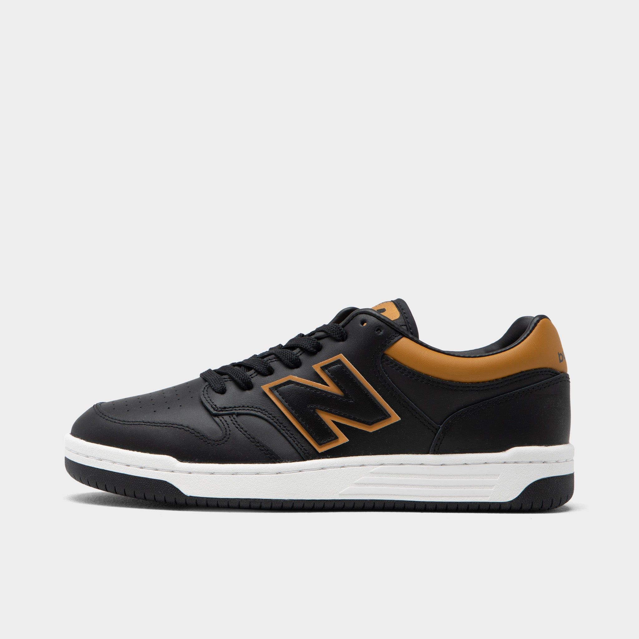 New Balance BB480LTB Black / White - Varsity Yellow sold by JD Sports