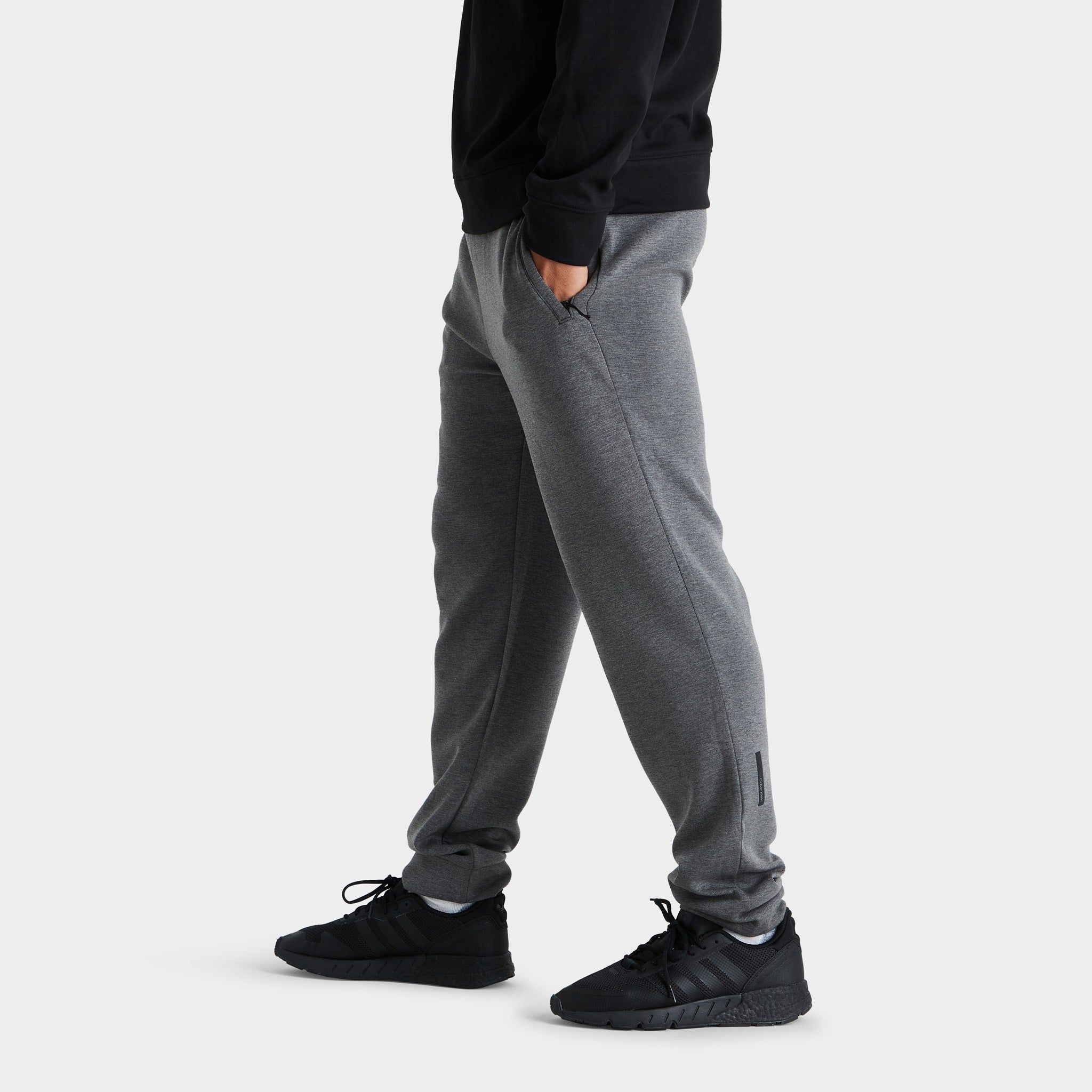 Calvin Klein Move 365 Knit Jogger / Steel Grey Heather sold by JD Sports product image thumbnail 4