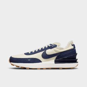 Nike Waffle One SE Coconut Milk / Midnight Navy sold by JD Sports
