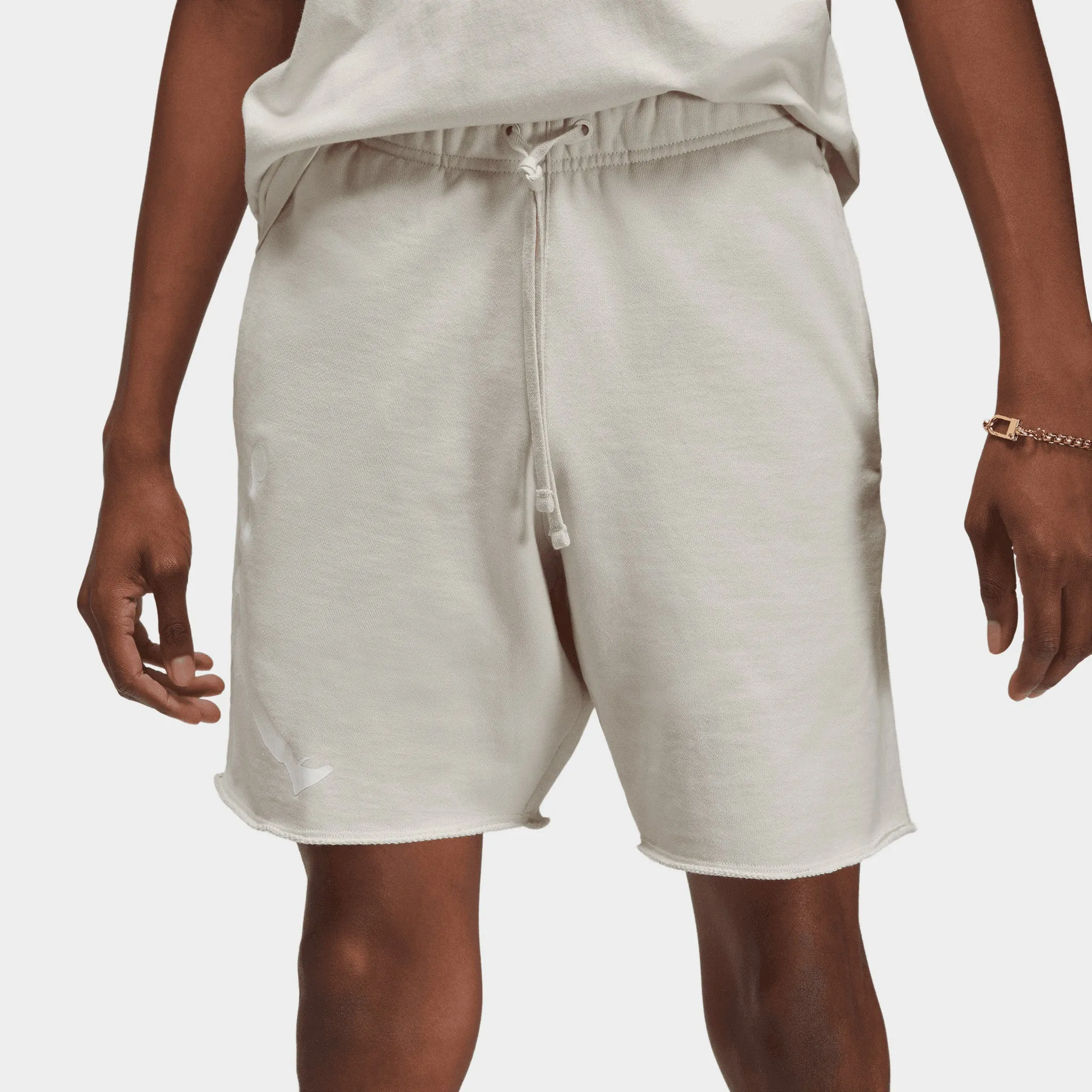 Jordan Essentials French Terry Shorts Light Orewood Brown / White sold by JD Sports product image thumbnail 5