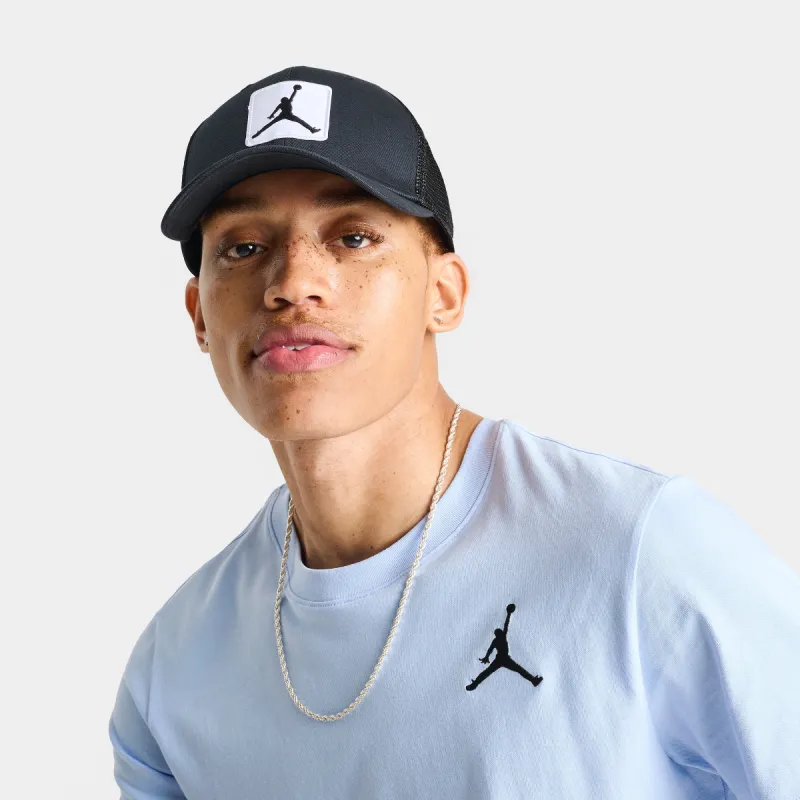 Jordan Rise Jumpman Patch Trucker Cap Black / White sold by JD Sports