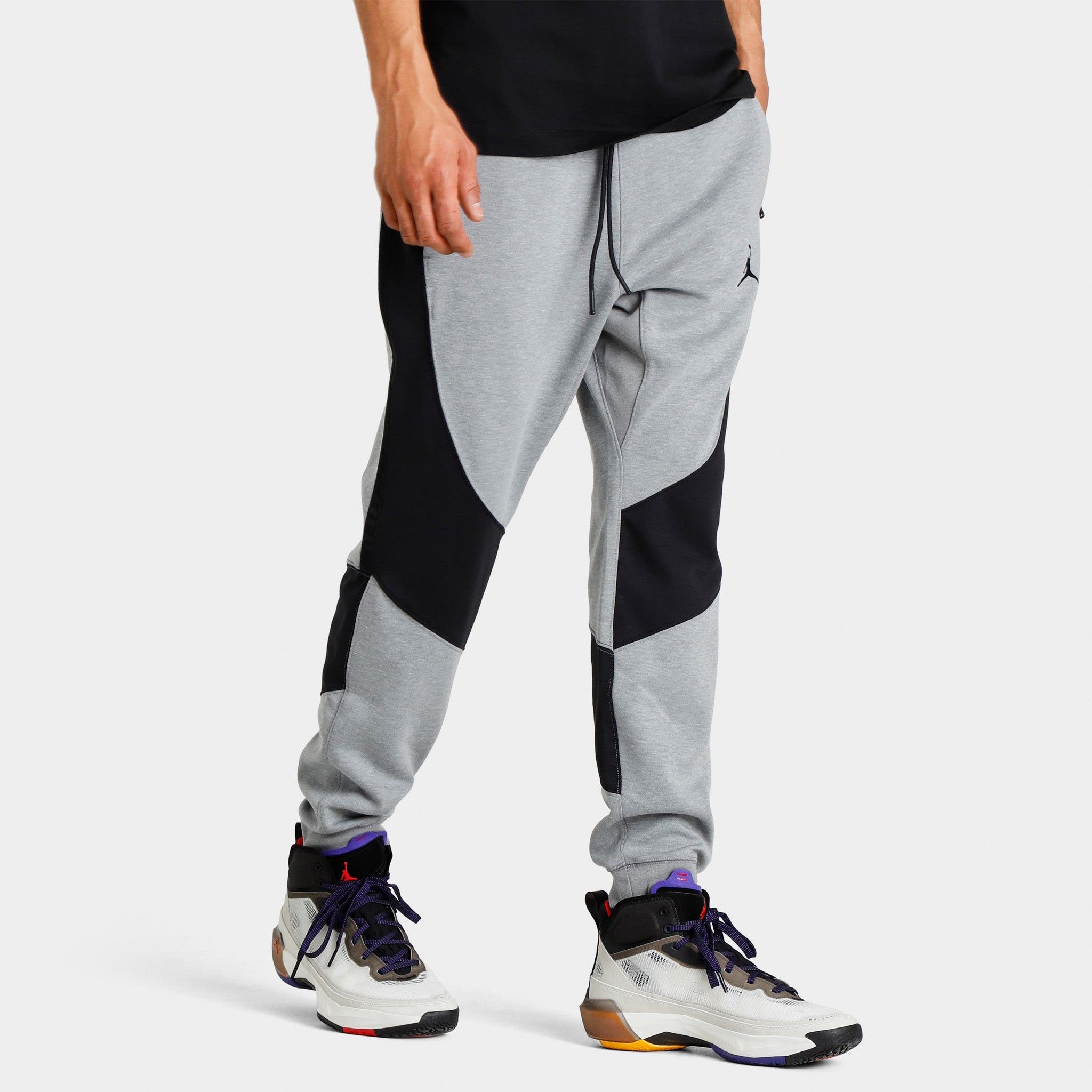 Jordan Dri-FIT Sport Air Statement Pants Carbon Heather / Black - Black sold by JD Sports product image thumbnail 5