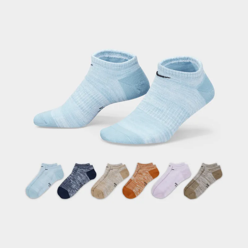Nike Women’s Lightweight No-Show Training Socks (6 Pack) / Multi-colour sold by JD Sports