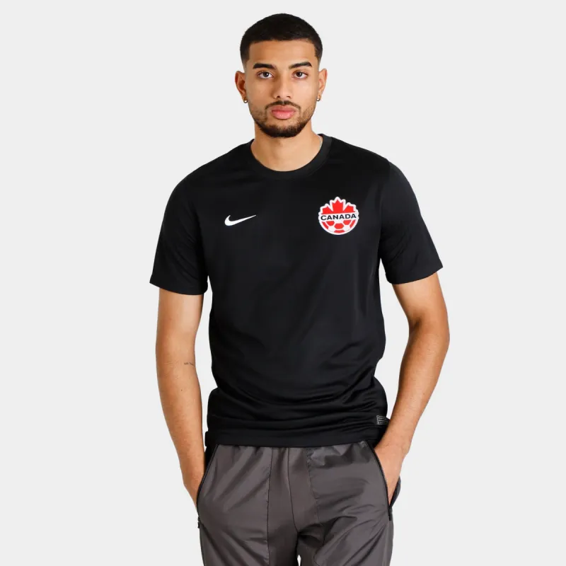 Nike Team Canada Stadium Third Soccer Jersey / Black sold by JD Sports