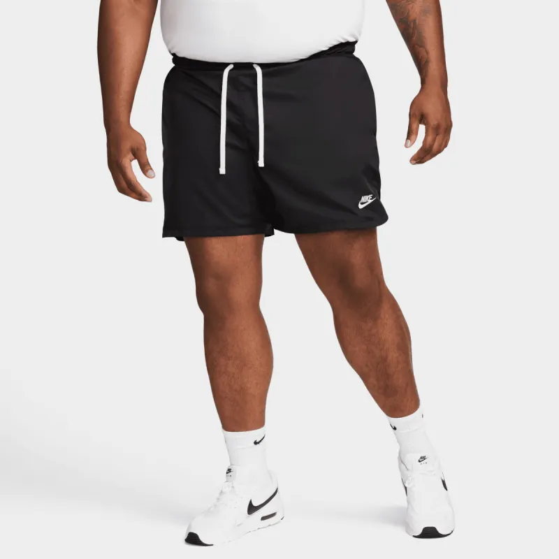 Nike Sportswear Sport Essentials Woven Lined Flow Shorts Black / White sold by JD Sports