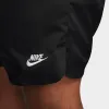 Nike Sportswear Sport Essentials Woven Lined Flow Shorts Black / White sold by JD Sports