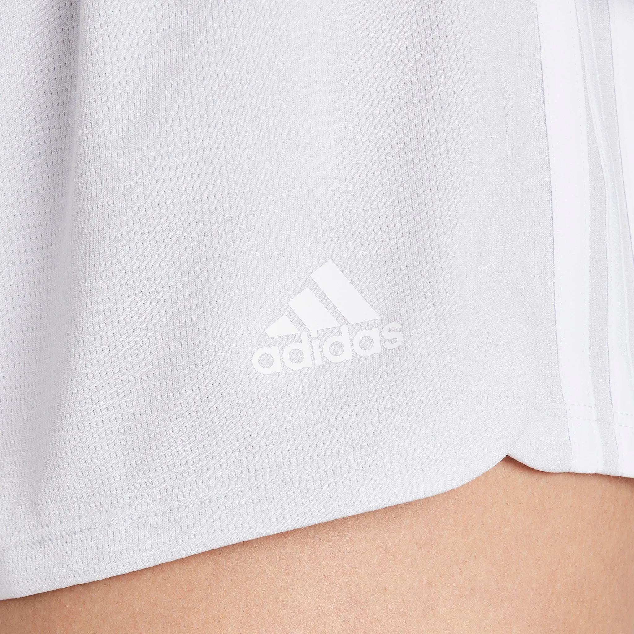 adidas Women's Pacer 3-Stripes Knit Shorts / Dash Grey sold by JD Sports product image thumbnail 5