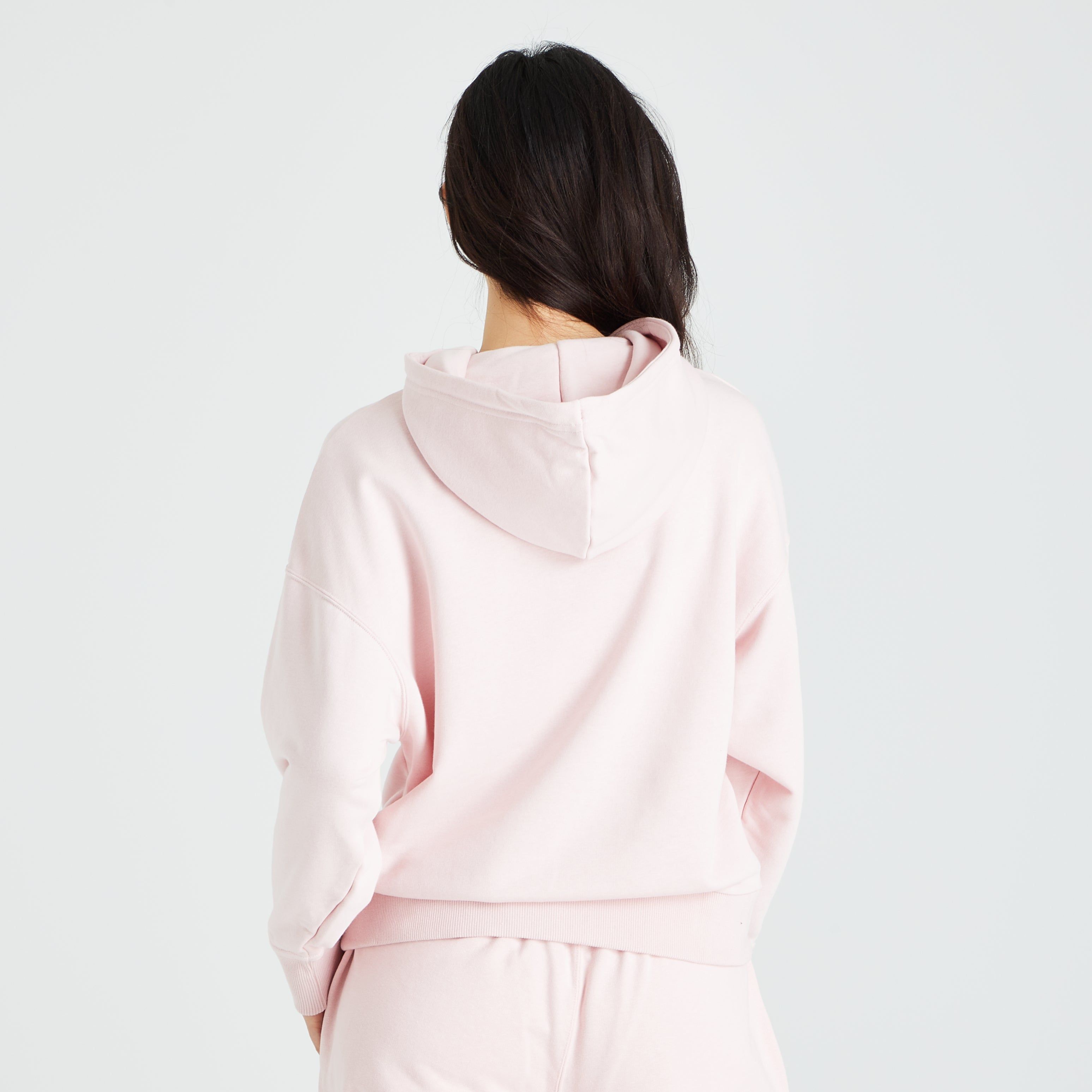 Puma Women's Classics Logo Pullover Hoodie / Lotus Pearl sold by JD Sports product image thumbnail 4