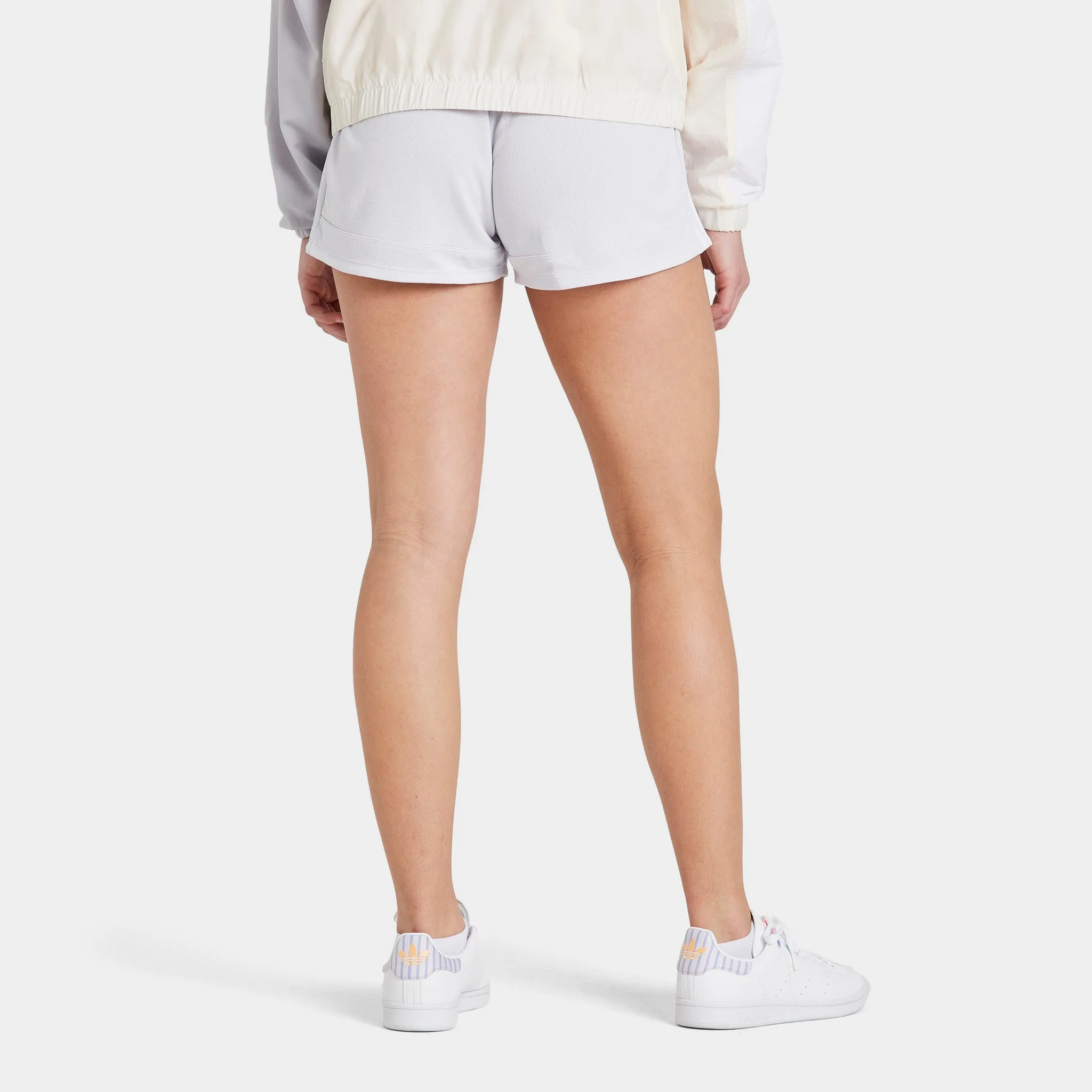 adidas Women's Pacer 3-Stripes Knit Shorts / Dash Grey sold by JD Sports product image thumbnail 2
