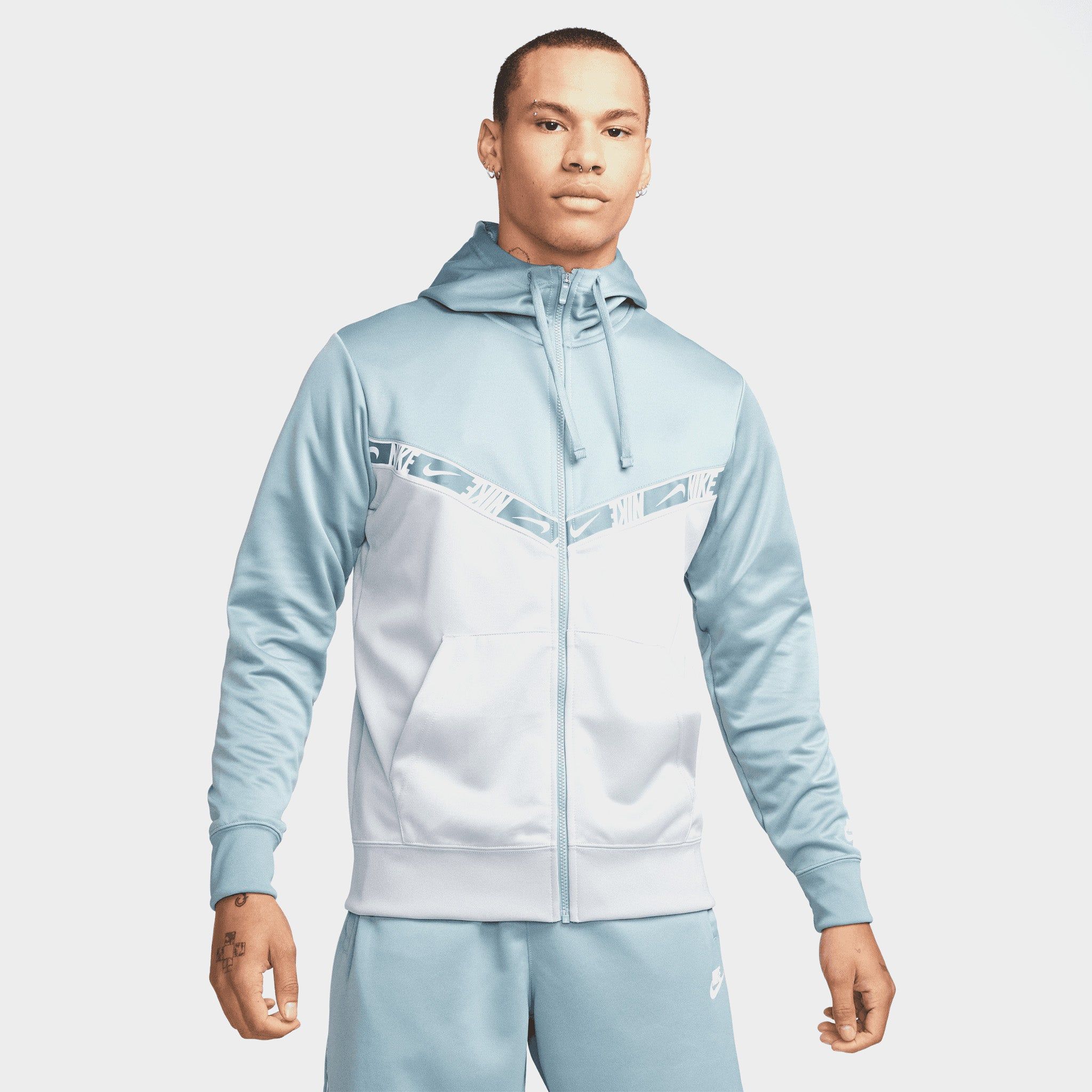 Grey Nike Repeat Hoodie White Jd Sports Nike Repeat Zip Hoodie