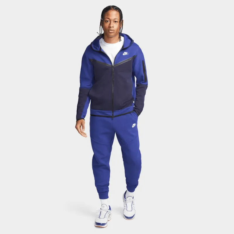 Nike Sportswear Tech Fleece Taped Full Zip Hoodie Deep Royal Blue