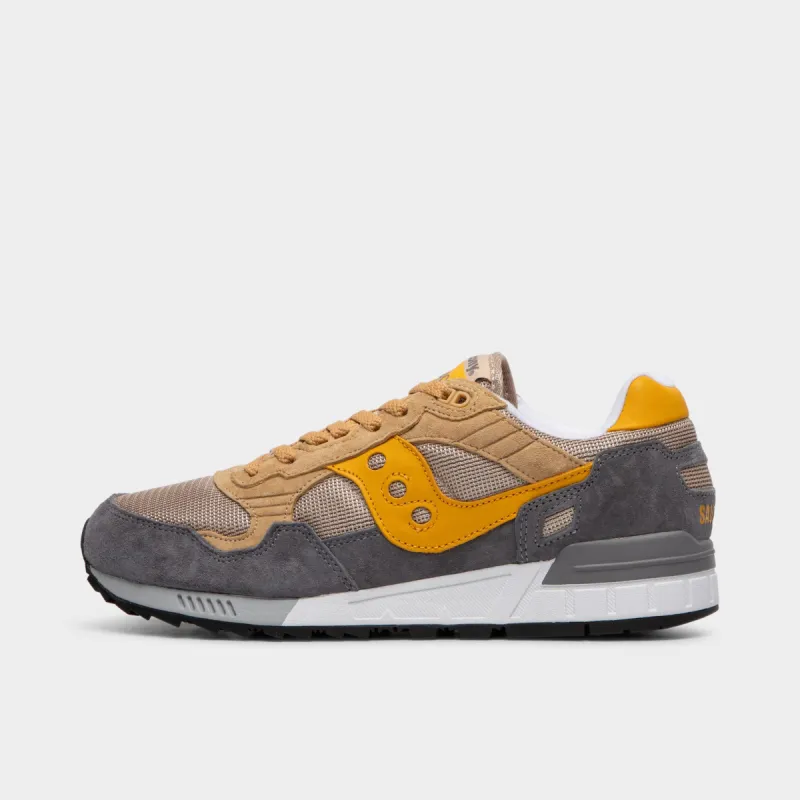 Saucony Shadow 5000 Grey / Curry sold by JD Sports