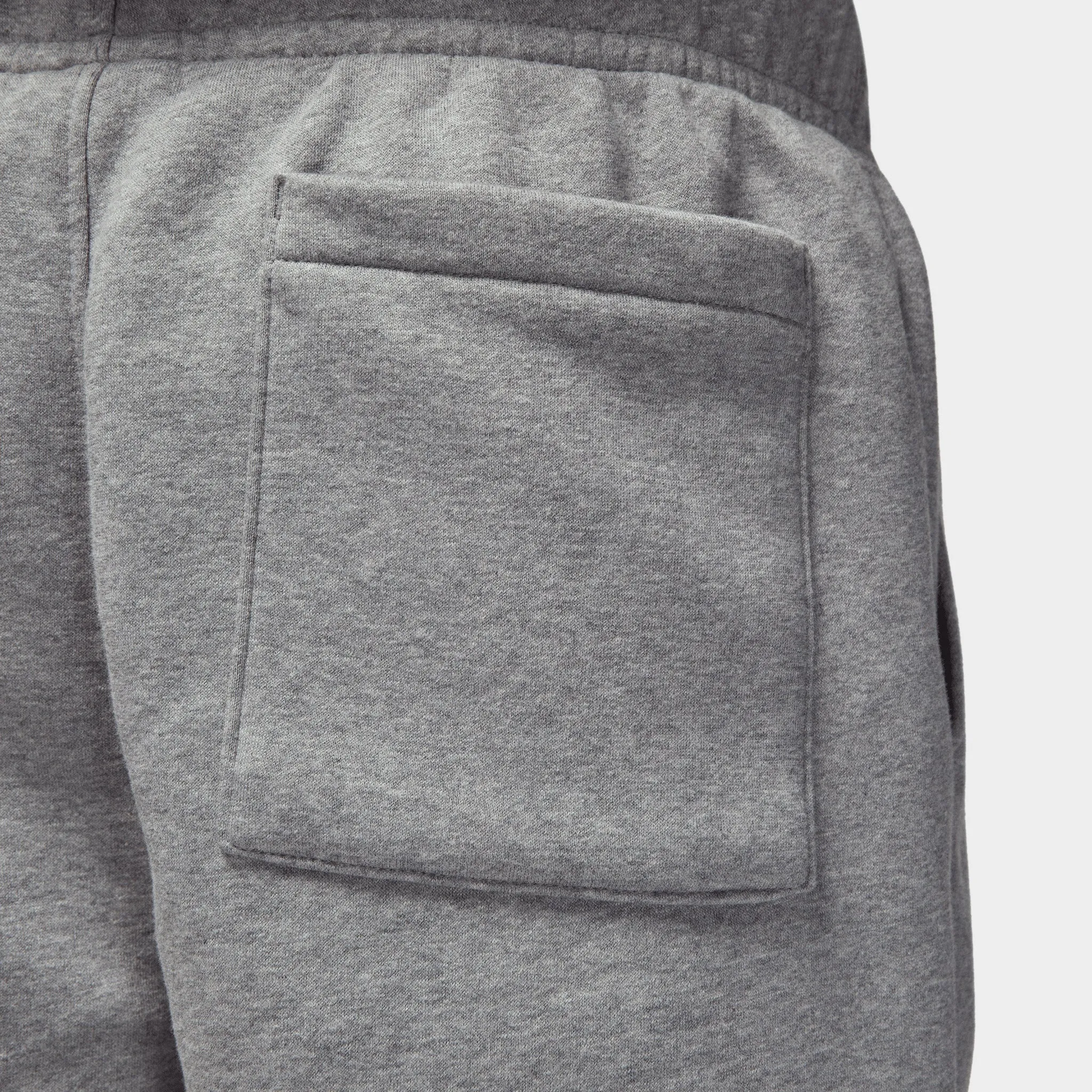 Jordan Essentials Fleece Pants Carbon Heather / Black - White sold by JD Sports product image thumbnail 4