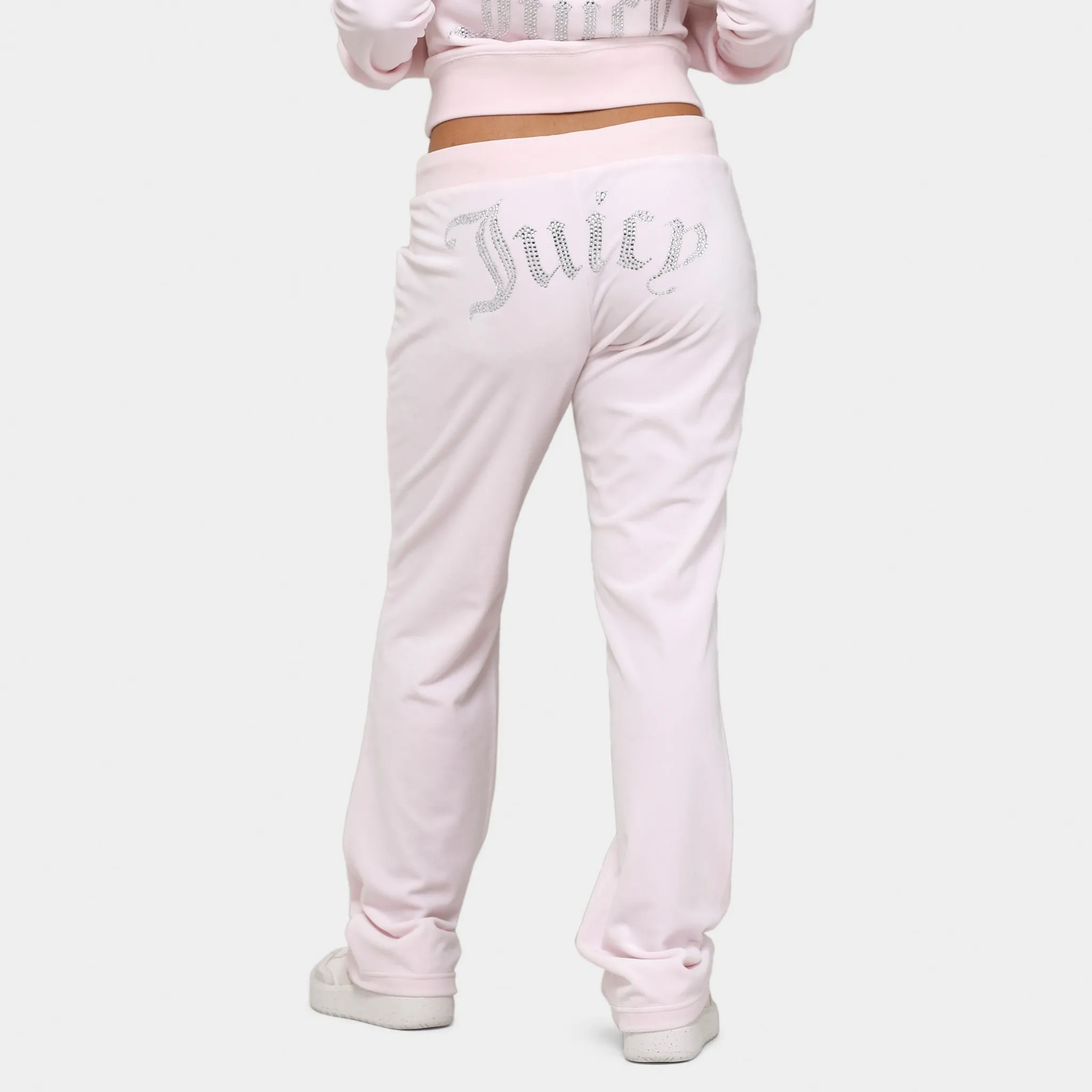 Juicy Couture Women's OG Big Bling Velour Track Pants / Soft Glow sold by JD Sports product image thumbnail 2