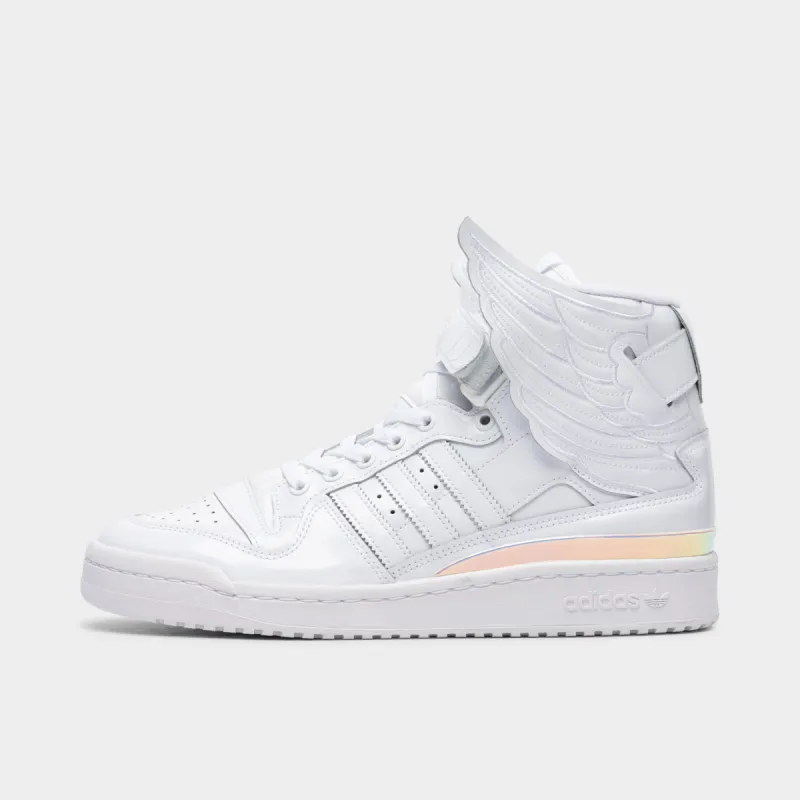 adidas x Jeremy Scott Forum Hi Wings 4.0 Cloud White / Cloud White - Core Black sold by JD Sports