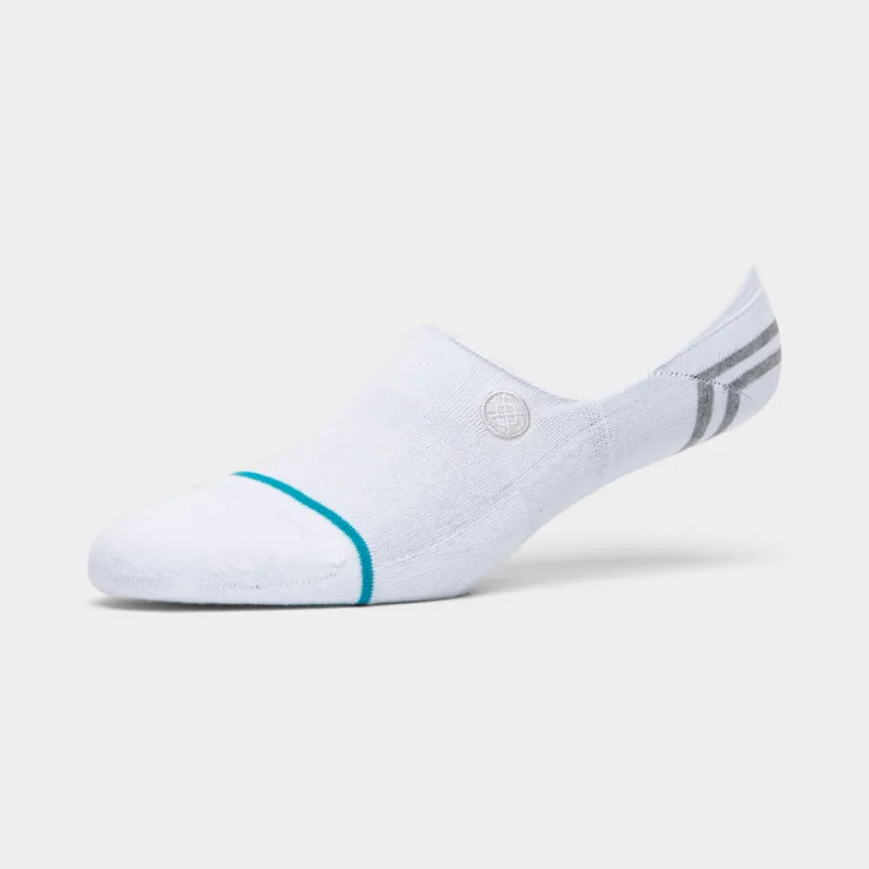 Stance Gamut 2 No Show Socks (3 Pack) / White sold by JD Sports