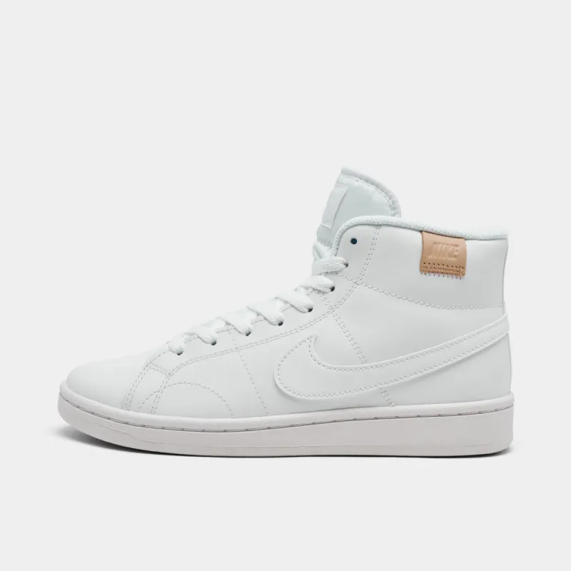 Nike Women's Court Royale 2 Mid White / White sold by JD Sports