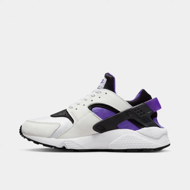 Nike Air Huarache White / Black - Hyper Grape sold by JD Sports
