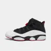 Jordan 6 Rings Black / University Red - White sold by JD Sports