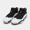 Jordan 6 Rings Black / University Red - White sold by JD Sports