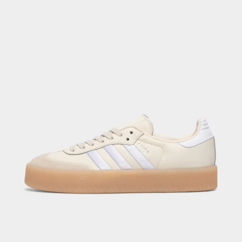 adidas Originals Women's Samba Wonder White / Silver Metallic sold by JD Sports