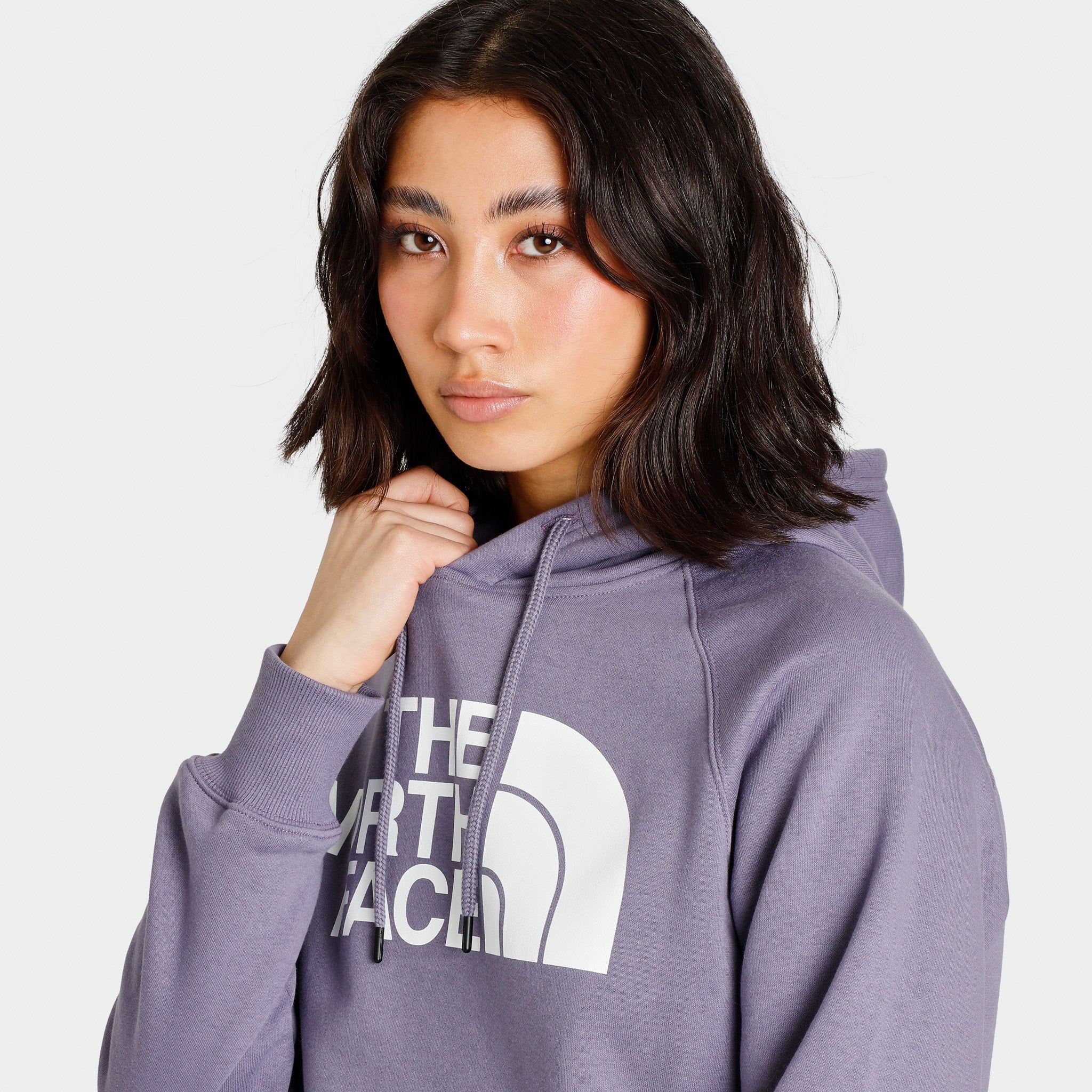 The North Face Women's Half Dome Pullover Hoodie Lunar Slate / TNF White sold by JD Sports product image thumbnail 3