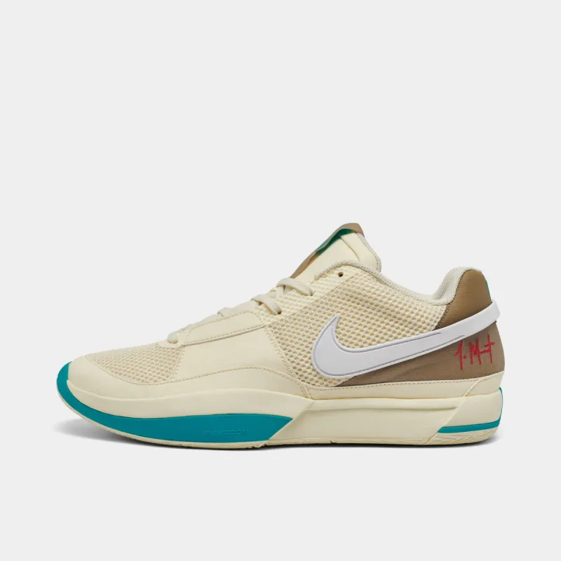 Nike Ja 1 Coconut Milk / White - Bright Crimson sold by JD Sports