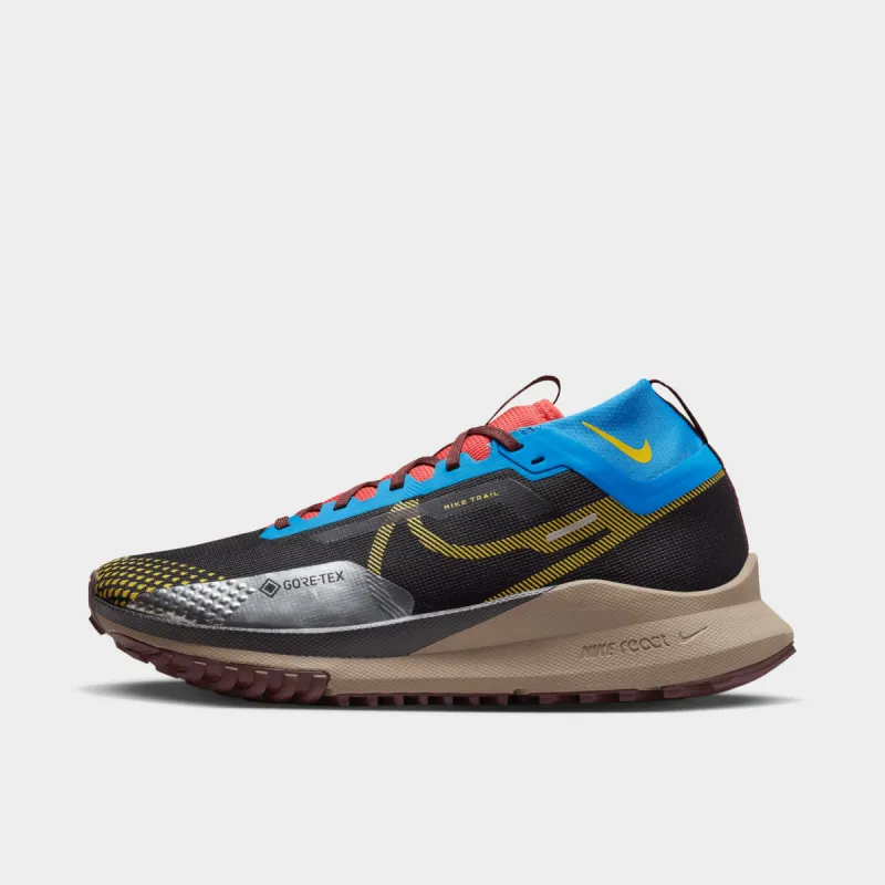 Nike Pegasus Trail 4 GORE-TEX Black / Vivid Sulfur - Photo Blue sold by JD Sports