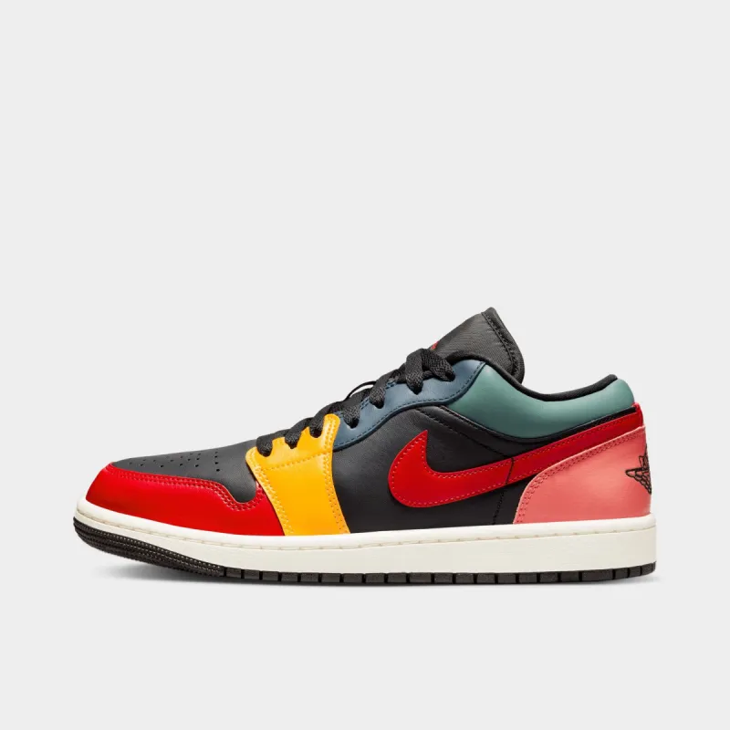 Jordan Women’s 1 Low SE Black / Fire Red - Taxi sold by JD Sports