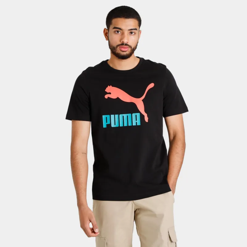 Puma Classics Logo T-shirt Puma Black / Fandom sold by JD Sports