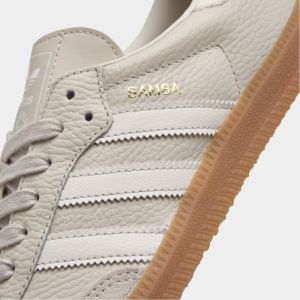 adidas Originals Women's Samba OG Aluminum / Chalk White - Wonder Beige sold by JD Sports