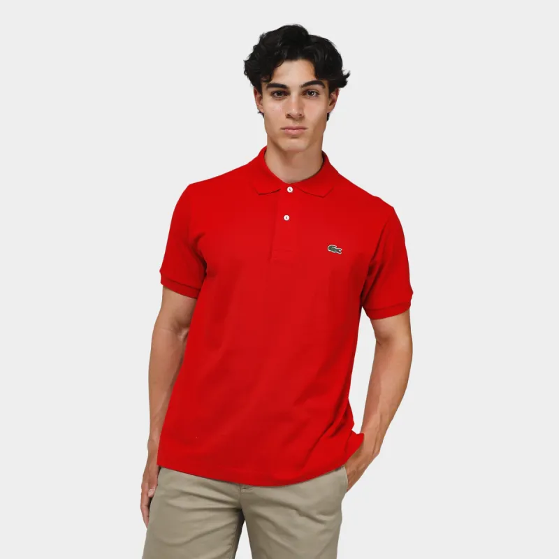 Lacoste Original L.12.12 Petit Piqu� Cotton Polo Shirt / Red sold by JD Sports