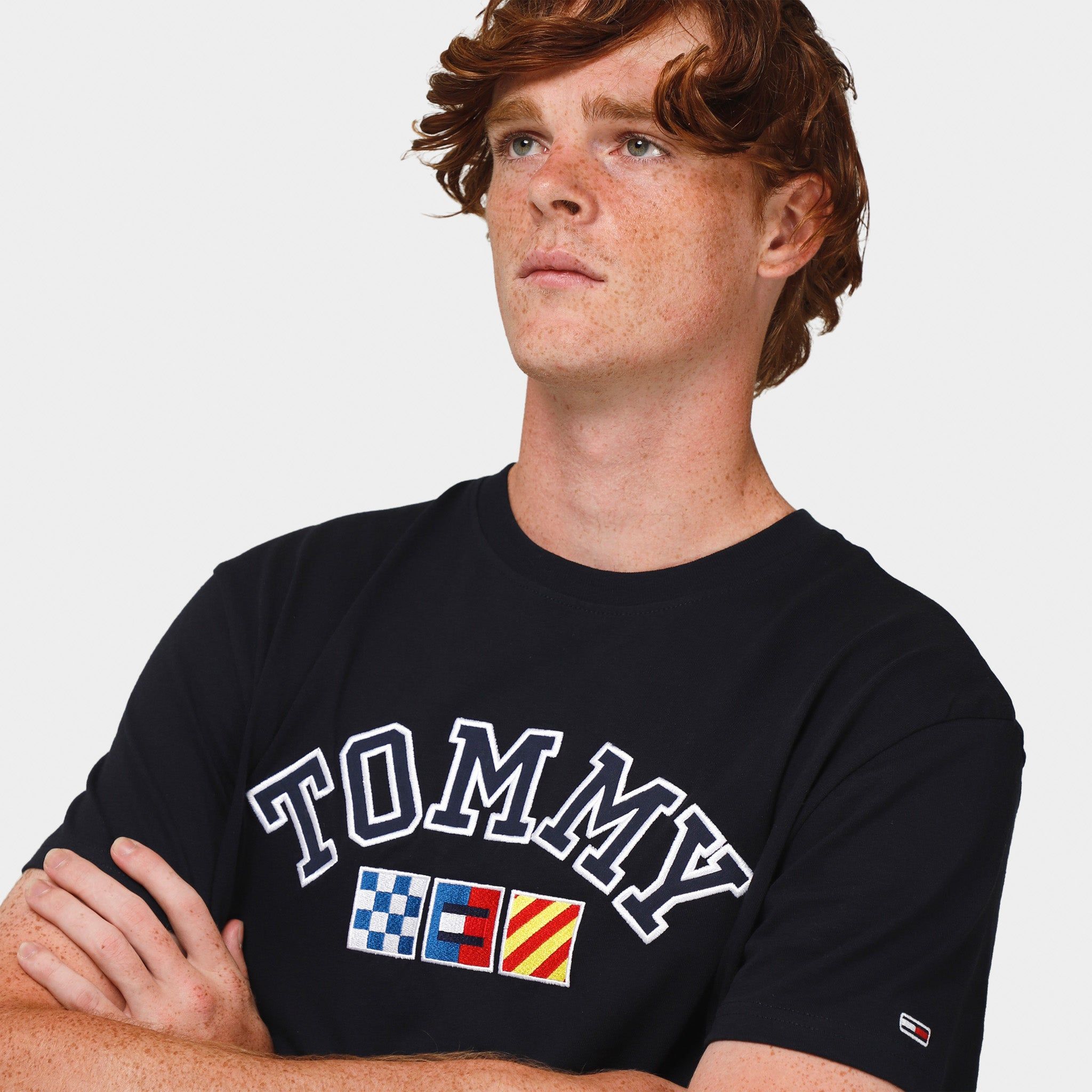 Tommy Jeans Archive Sailing T-shirt / Desert Sky sold by JD Sports product image thumbnail 3