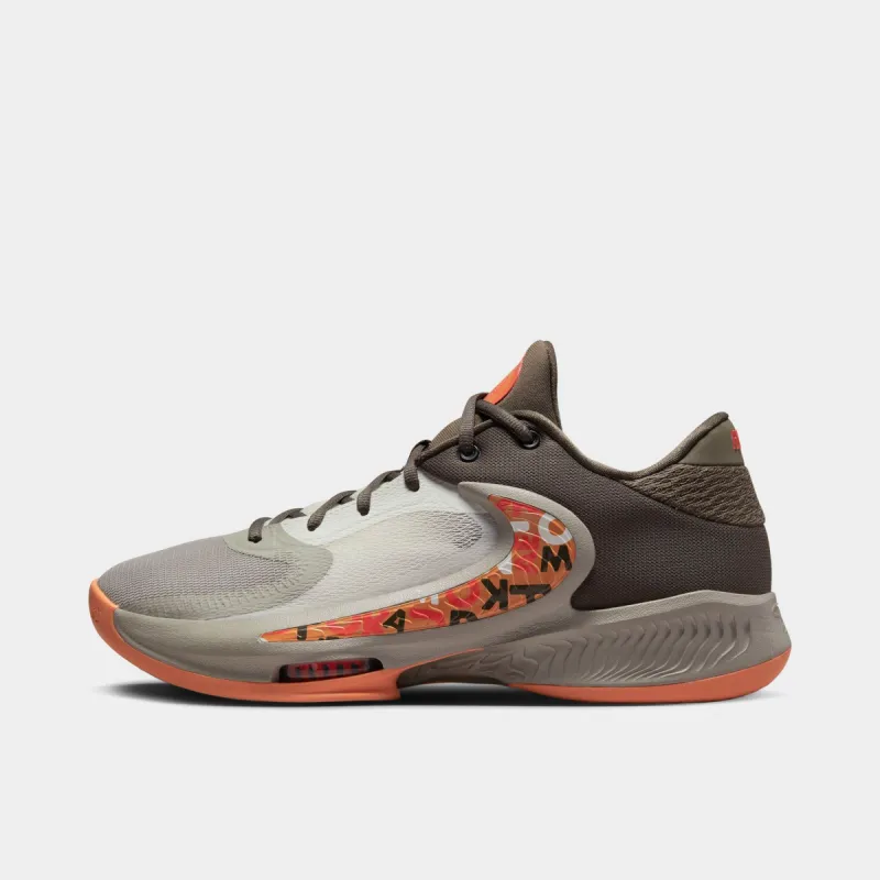 Nike Zoom Freak 4 Ironstone / Orange Trance - Cobblestone sold by JD Sports